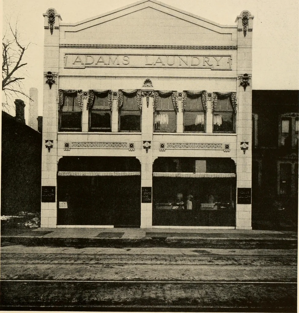 An illustration from Store fronts in Terra Cotta., 1916, leaf 12