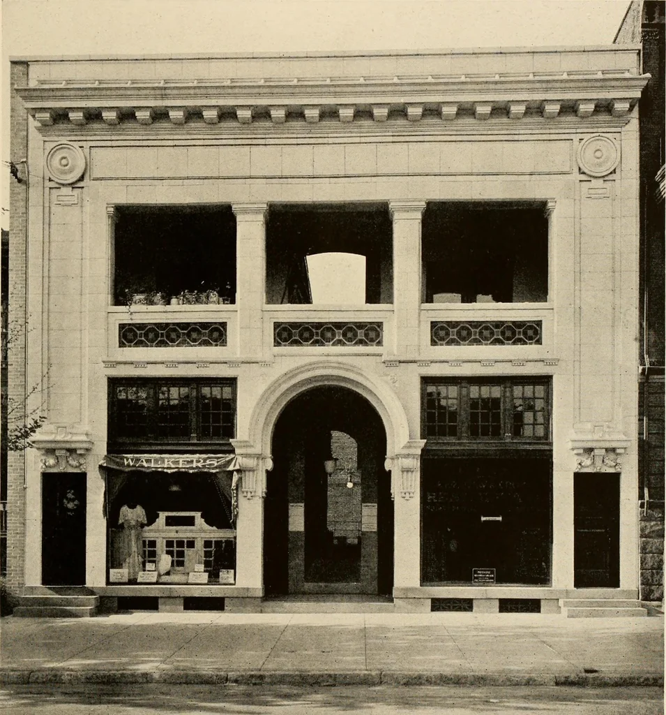 An illustration from Store fronts in Terra Cotta., 1916, leaf 16