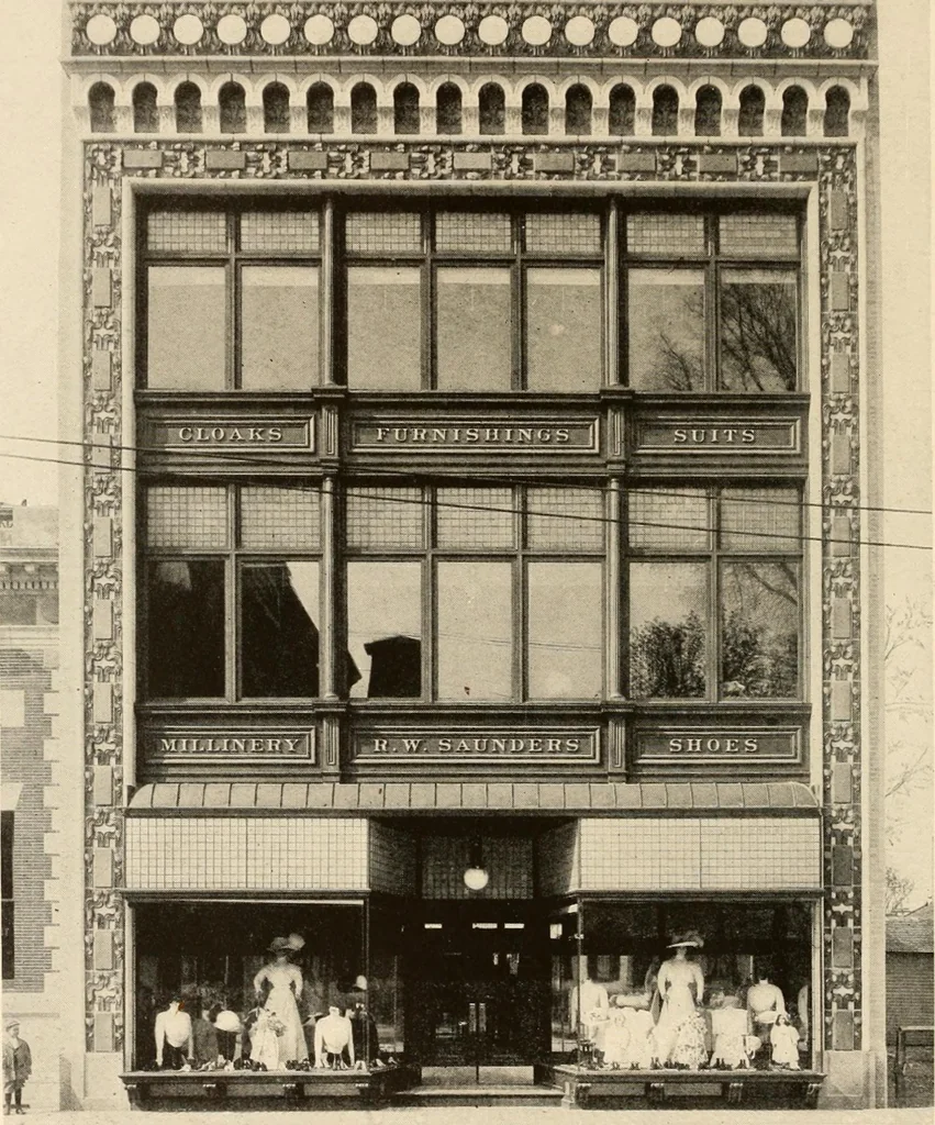 An illustration from Store fronts in Terra Cotta., 1916, leaf 23