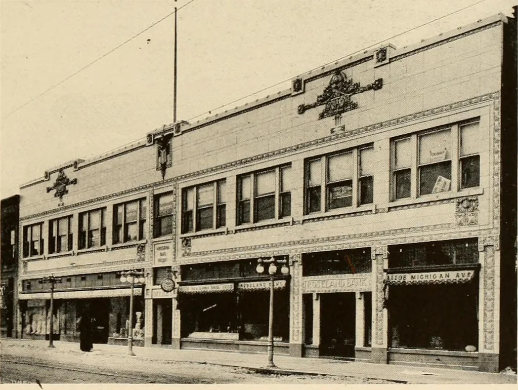 An illustration from Store fronts in Terra Cotta., 1916, leaf 24