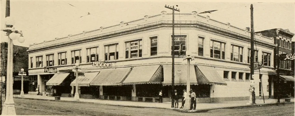 An illustration from Store fronts in Terra Cotta., 1916, leaf 26