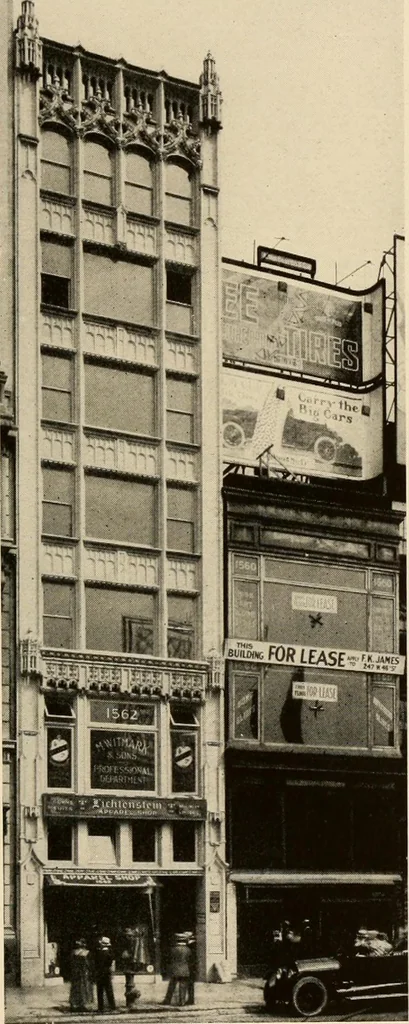An illustration from Store fronts in Terra Cotta., 1916, leaf 28