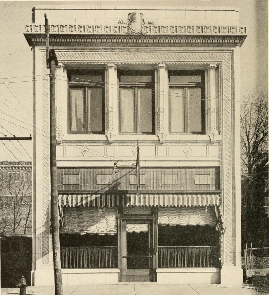 An illustration from Store fronts in Terra Cotta., 1916, leaf 31