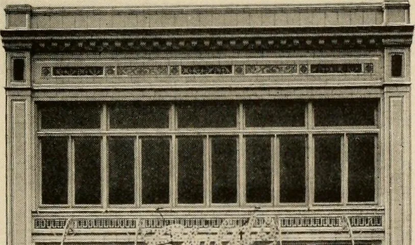 An illustration from Store fronts in Terra Cotta., 1916, leaf 32