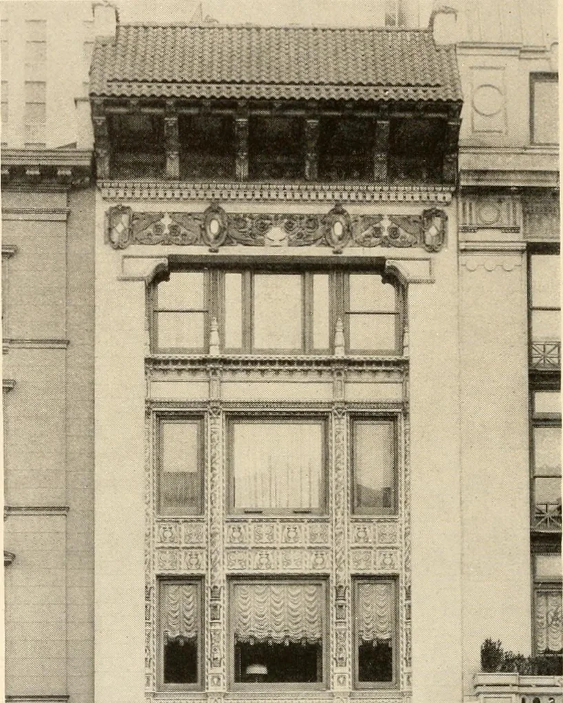 An illustration from Store fronts in Terra Cotta., 1916, leaf 33