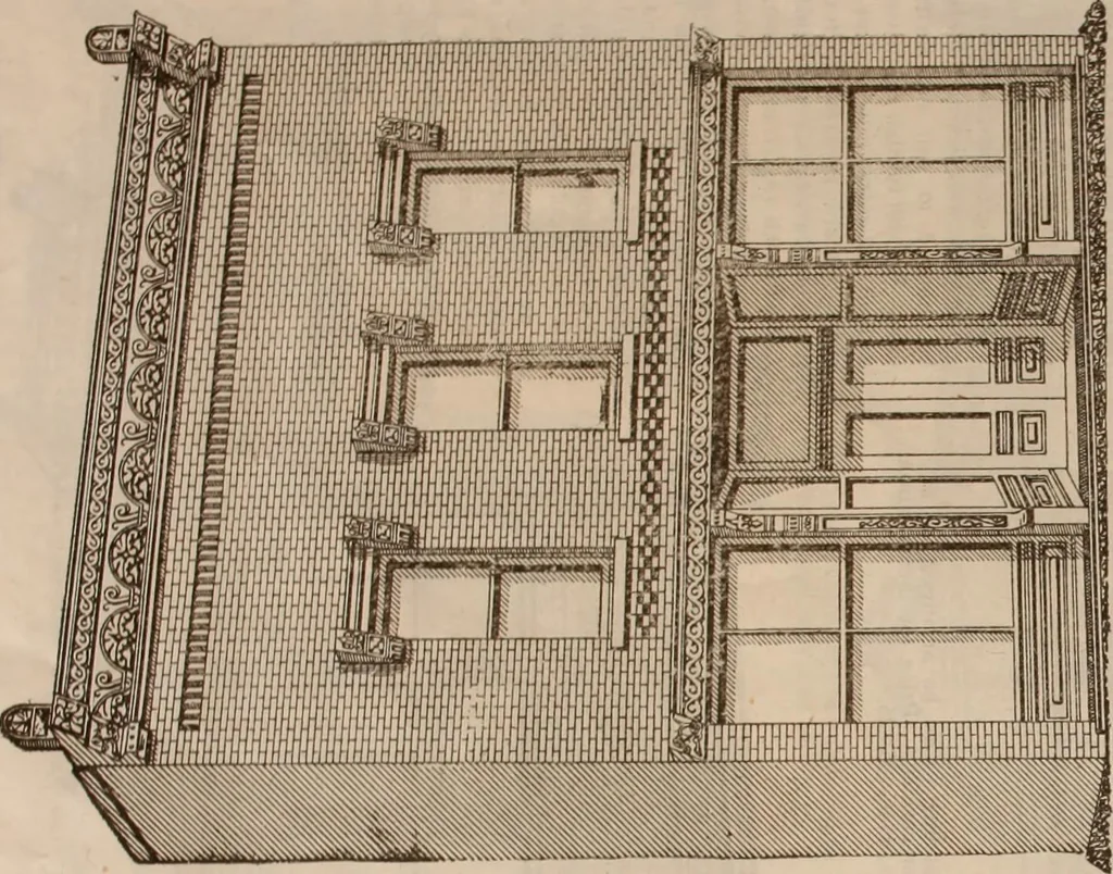 An illustration from Store fronts : our specialties: cast iron, steel, galvanized iron, woodwork, wrought iron., 1904, leaf 12