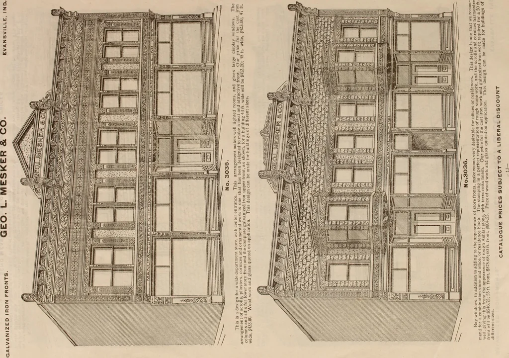 An illustration from Store fronts : our specialties: cast iron, steel, galvanized iron, woodwork, wrought iron., 1904, leaf 16