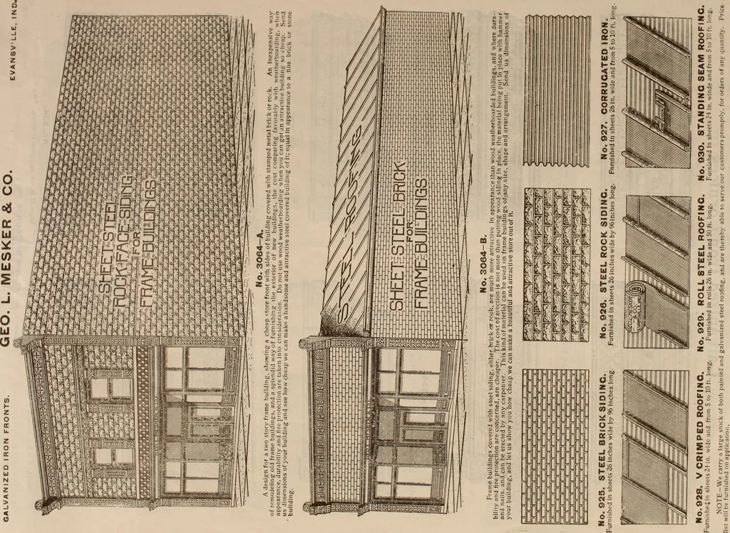 An illustration from Store fronts : our specialties: cast iron, steel, galvanized iron, woodwork, wrought iron., 1904, leaf 24