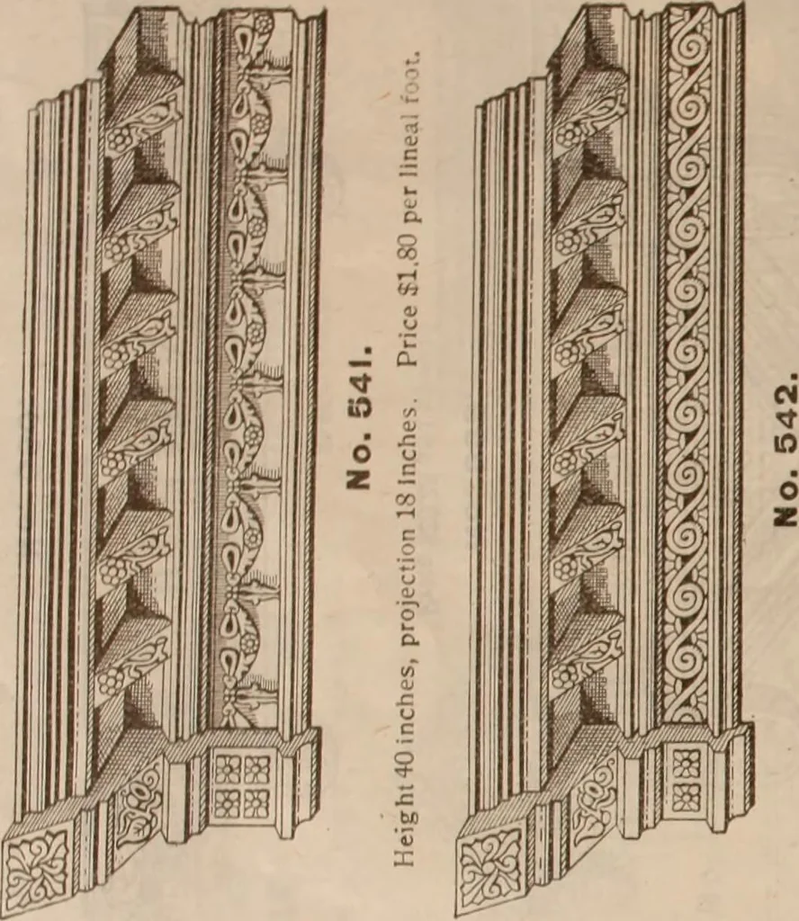 An illustration from Store fronts : our specialties: cast iron, steel, galvanized iron, woodwork, wrought iron., 1904, leaf 26