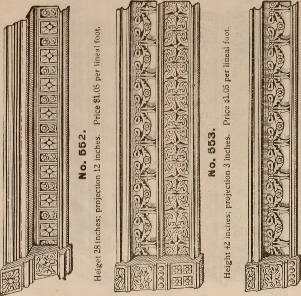 An illustration from Store fronts : our specialties: cast iron, steel, galvanized iron, woodwork, wrought iron., 1904, leaf 27