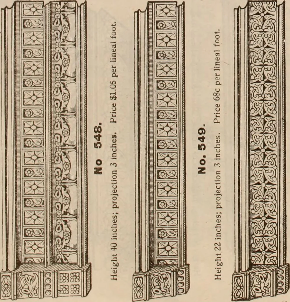 An illustration from Store fronts : our specialties: cast iron, steel, galvanized iron, woodwork, wrought iron., 1904, leaf 27