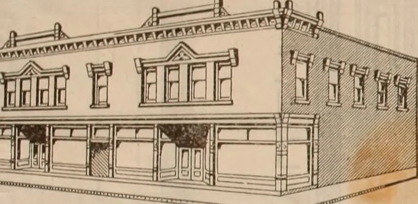 An illustration from Store fronts : our specialties: cast iron, steel, galvanized iron, woodwork, wrought iron., 1904, leaf 35