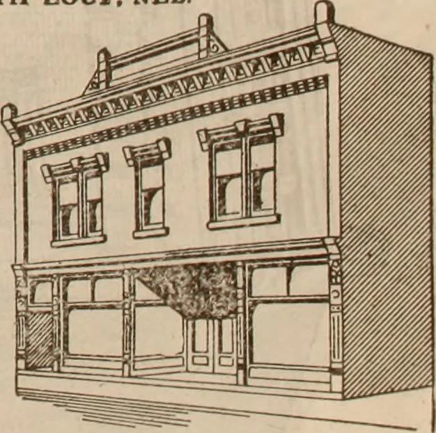 An illustration from Store fronts : our specialties: cast iron, steel, galvanized iron, woodwork, wrought iron., 1904, leaf 4
