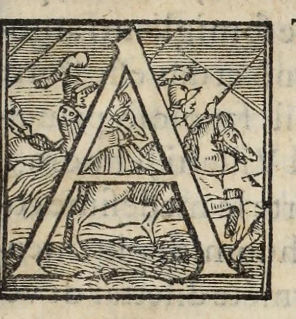 An illustration from Storia antica, 1598, leaf 11
