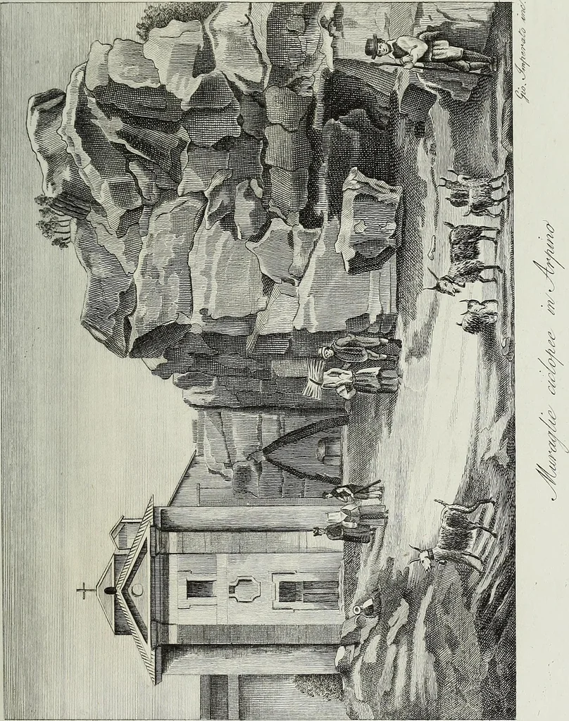 An illustration from Storia dei monumenti del reame delle Due Sicilie, 1846, leaf 594