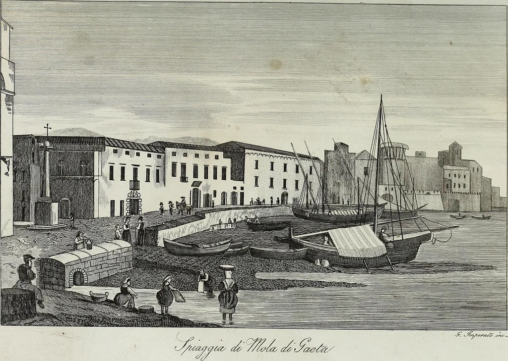 An illustration from Storia dei monumenti del reame delle Due Sicilie, 1846, leaf 698