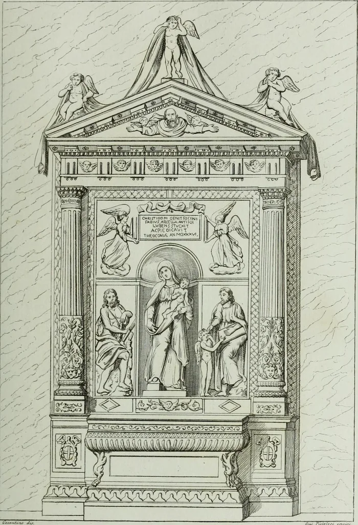 An illustration from Storia dei monumenti del reame delle Due Sicilie, 1846, leaf 244
