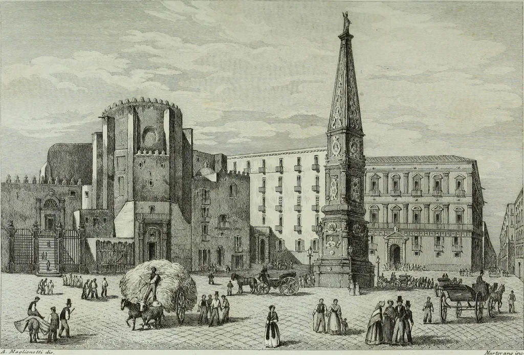 An illustration from Storia dei monumenti del reame delle Due Sicilie, 1846, leaf 412