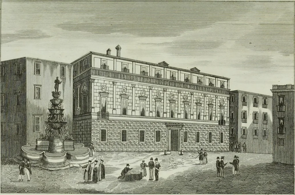 An illustration from Storia dei monumenti del reame delle Due Sicilie, 1846, leaf 522