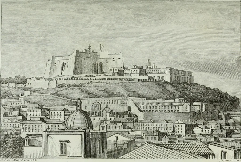 An illustration from Storia dei monumenti del reame delle Due Sicilie, 1846, leaf 548