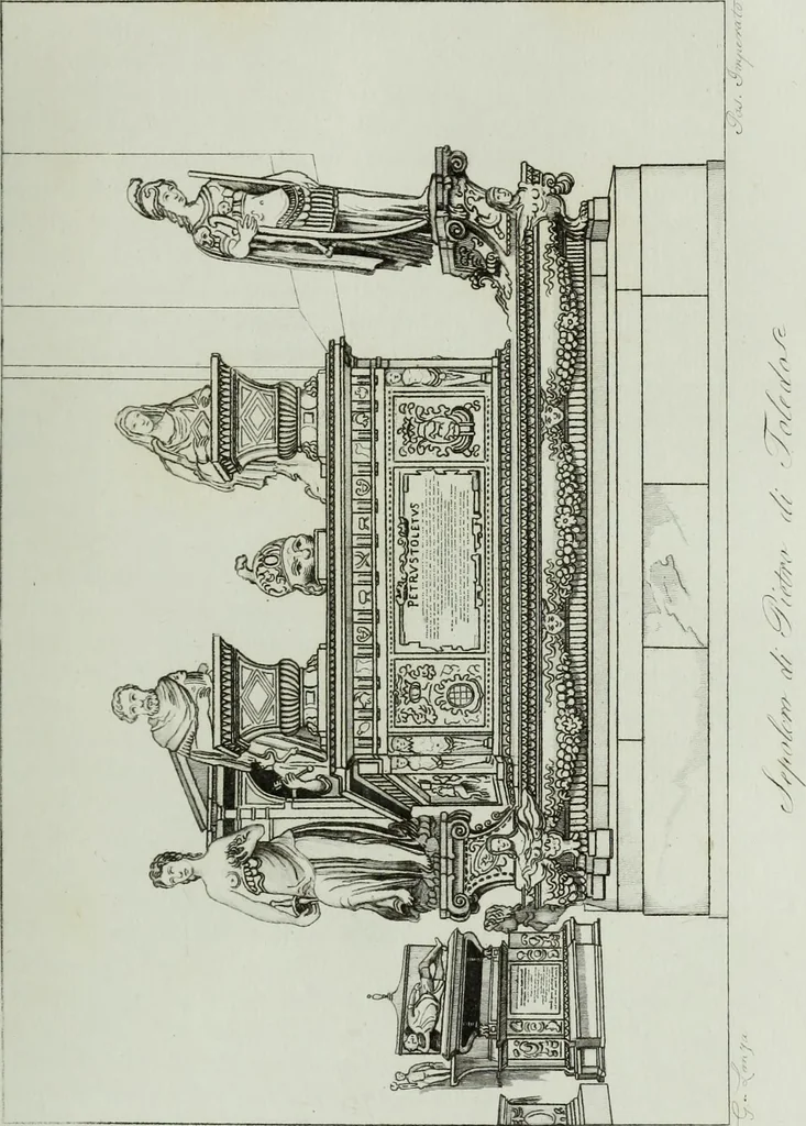 An illustration from Storia dei monumenti del reame delle Due Sicilie, 1846, leaf 730
