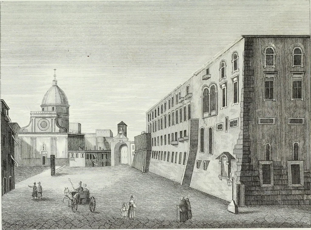 An illustration from Storia dei monumenti del reame delle Due Sicilie, 1846, leaf 160