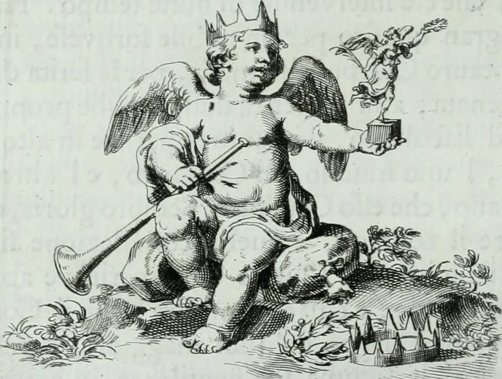 An illustration from Storia dell' Accademia clementina di Bologna, aggregata all'Instituto delle scienze e dell'arti, 1739, leaf 195