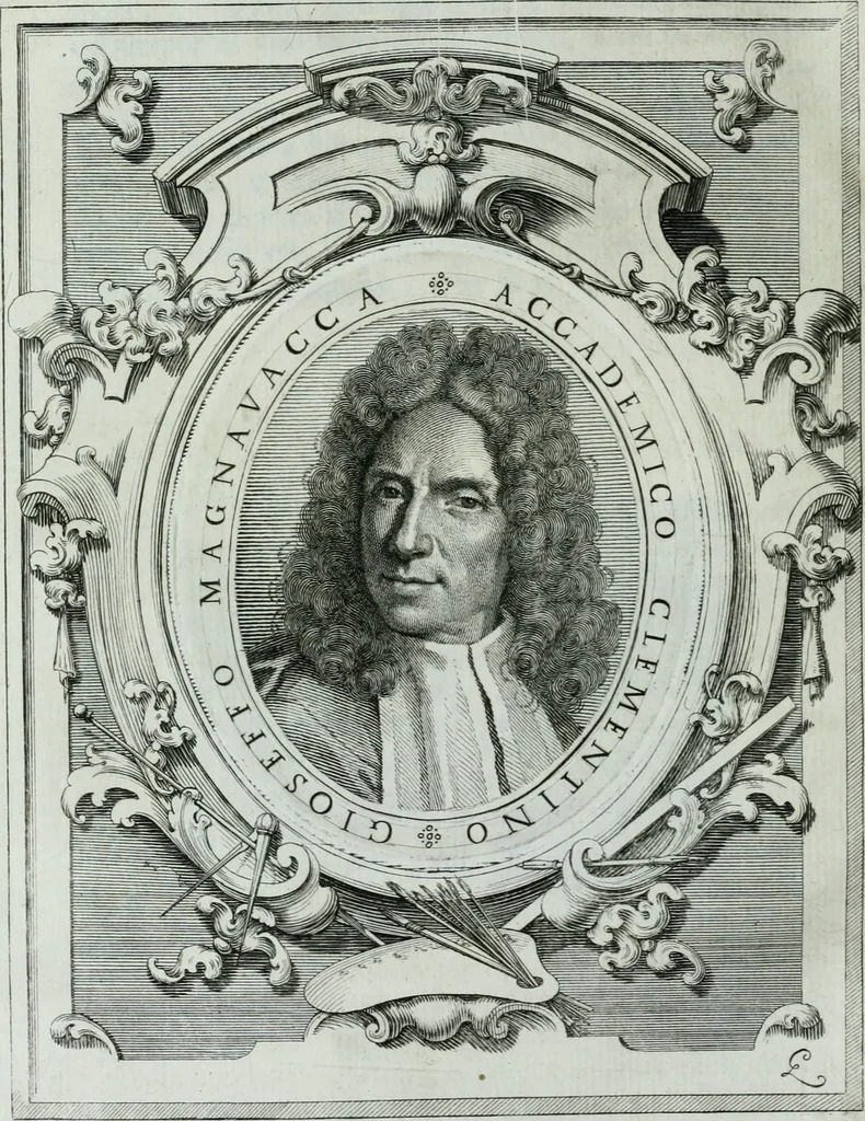An illustration from Storia dell' Accademia clementina di Bologna, aggregata all'Instituto delle scienze e dell'arti, 1739, leaf 217