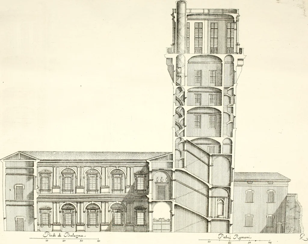 An illustration from Storia dell' Accademia clementina di Bologna, aggregata all'Instituto delle scienze e dell'arti, 1739, leaf 28