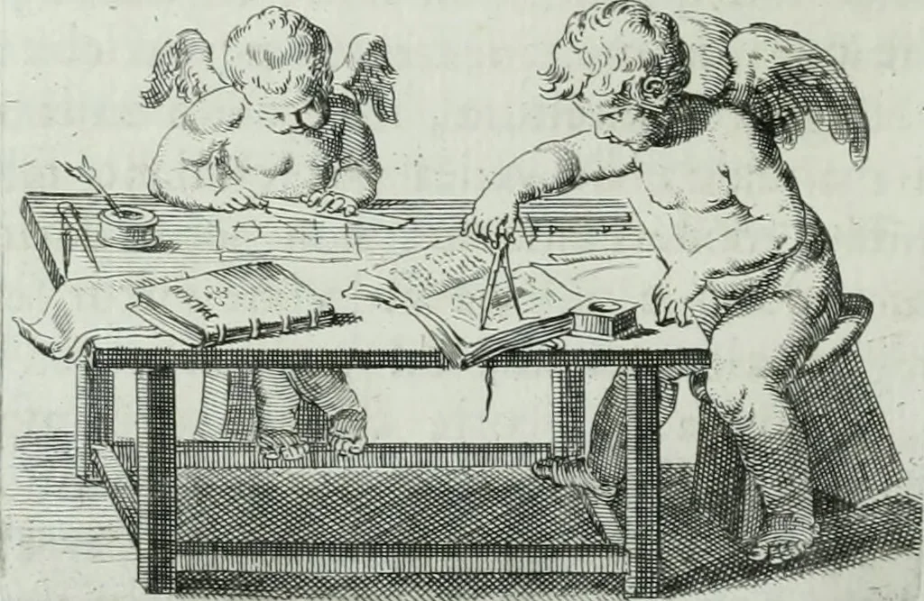 An illustration from Storia dell' Accademia clementina di Bologna, aggregata all'Instituto delle scienze e dell'arti, 1739, leaf 315