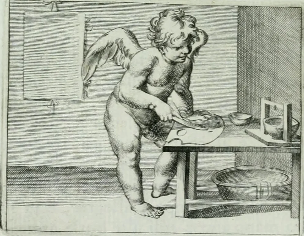 An illustration from Storia dell' Accademia clementina di Bologna, aggregata all'Instituto delle scienze e dell'arti, 1739, leaf 137