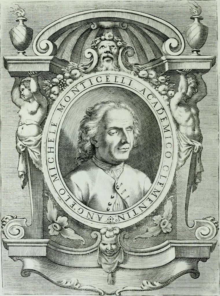 An illustration from Storia dell' Accademia clementina di Bologna, aggregata all'Instituto delle scienze e dell'arti, 1739, leaf 193