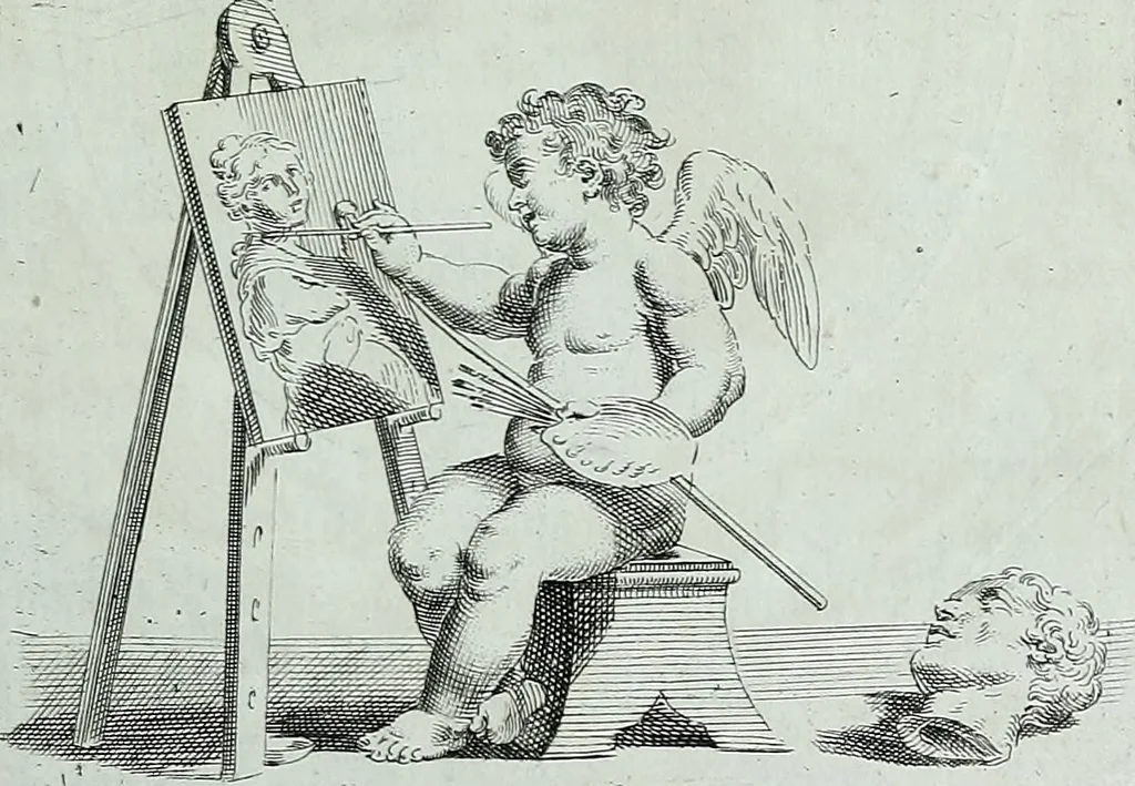 An illustration from Storia dell' Accademia clementina di Bologna, aggregata all'Instituto delle scienze e dell'arti, 1739, leaf 206