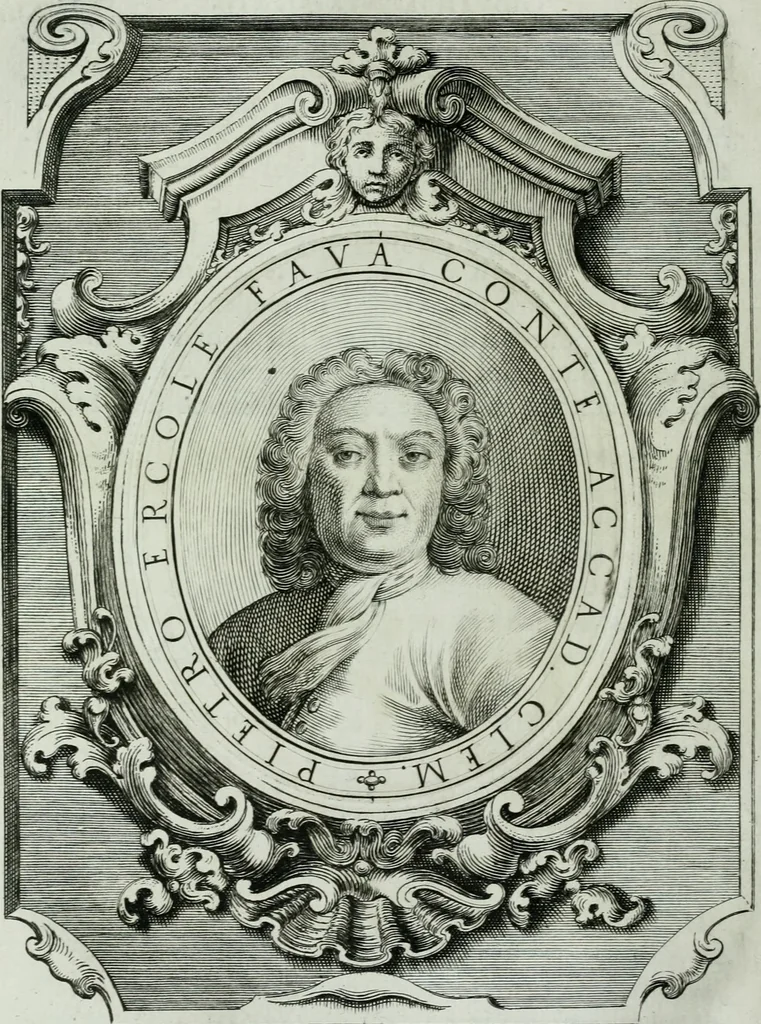 An illustration from Storia dell' Accademia clementina di Bologna, aggregata all'Instituto delle scienze e dell'arti, 1739, leaf 207