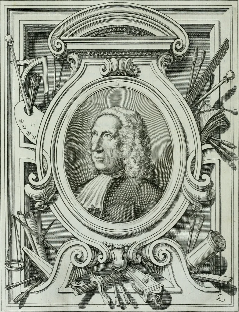 An illustration from Storia dell' Accademia clementina di Bologna, aggregata all'Instituto delle scienze e dell'arti, 1739, leaf 215