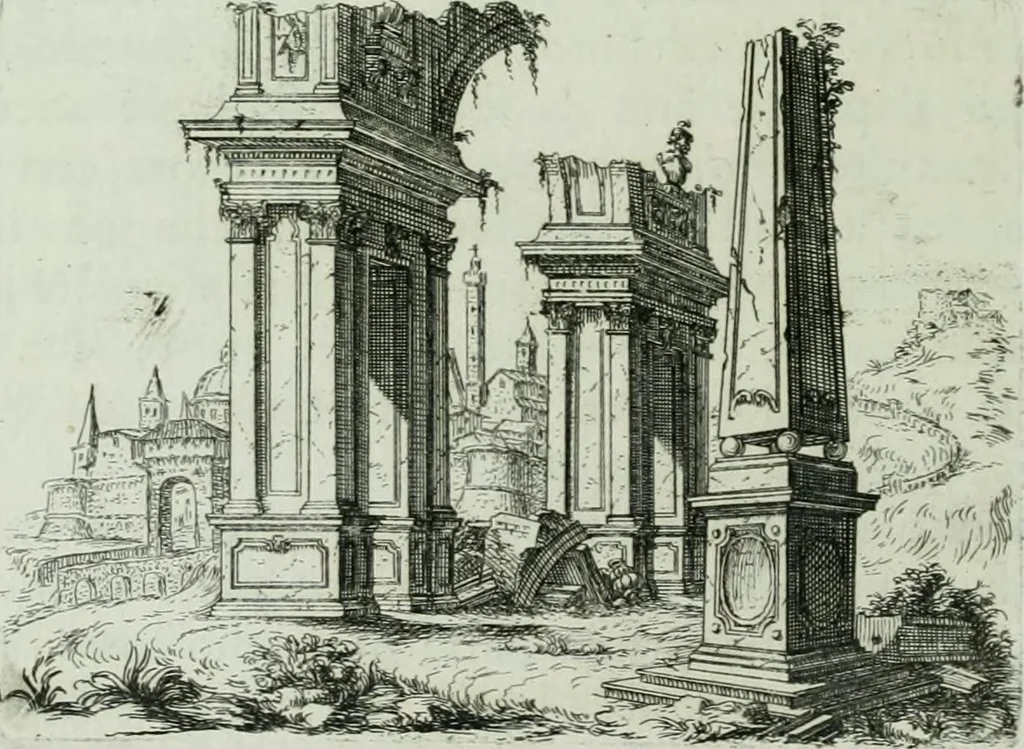 An illustration from Storia dell' Accademia clementina di Bologna, aggregata all'Instituto delle scienze e dell'arti, 1739, leaf 229