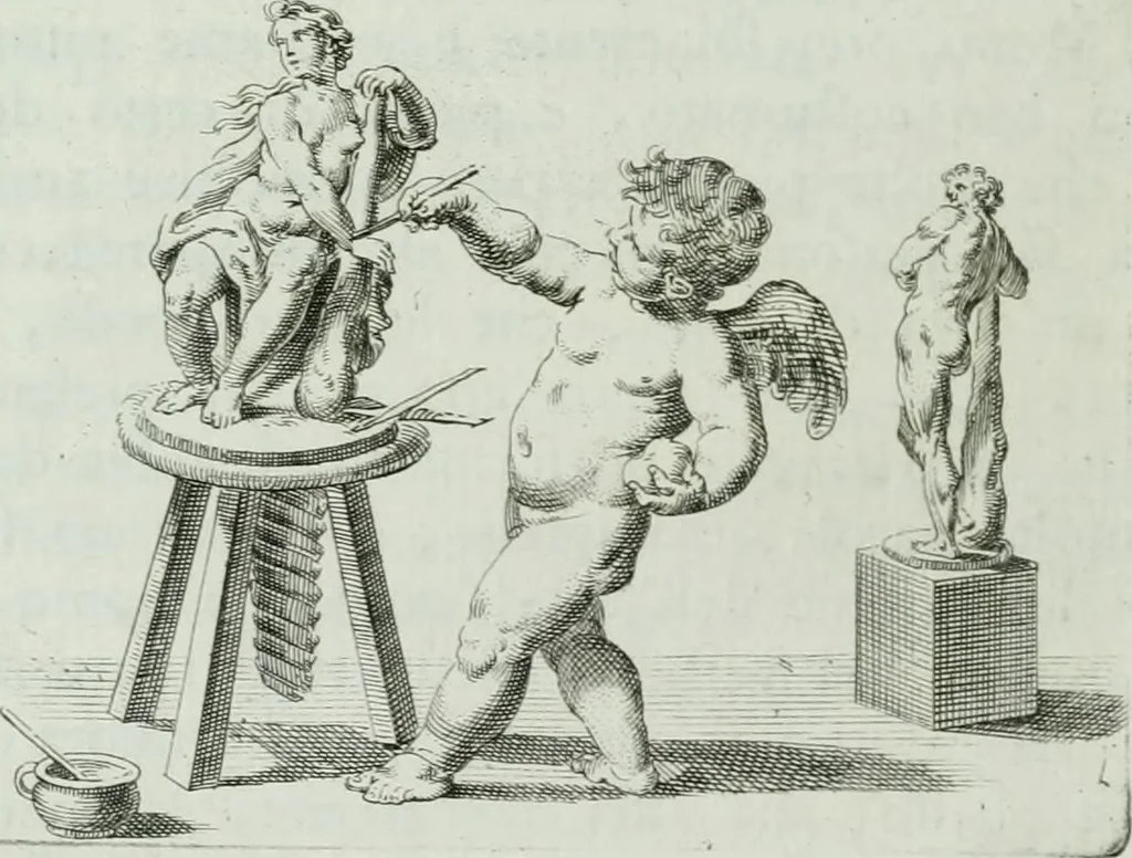 An illustration from Storia dell' Accademia clementina di Bologna, aggregata all'Instituto delle scienze e dell'arti, 1739, leaf 241