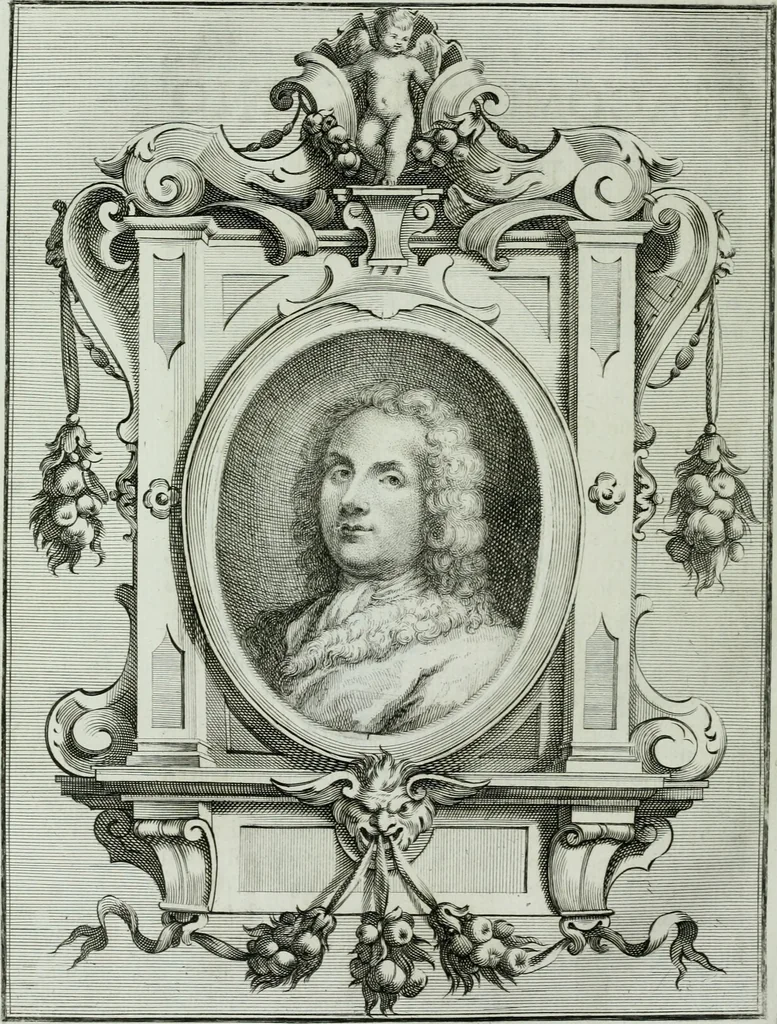 An illustration from Storia dell' Accademia clementina di Bologna, aggregata all'Instituto delle scienze e dell'arti, 1739, leaf 243