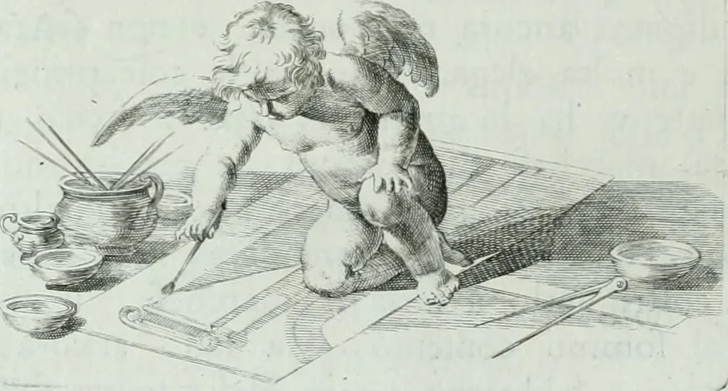 An illustration from Storia dell' Accademia clementina di Bologna, aggregata all'Instituto delle scienze e dell'arti, 1739, leaf 257