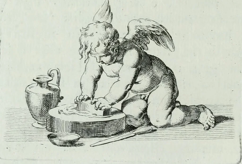 An illustration from Storia dell' Accademia clementina di Bologna, aggregata all'Instituto delle scienze e dell'arti, 1739, leaf 307
