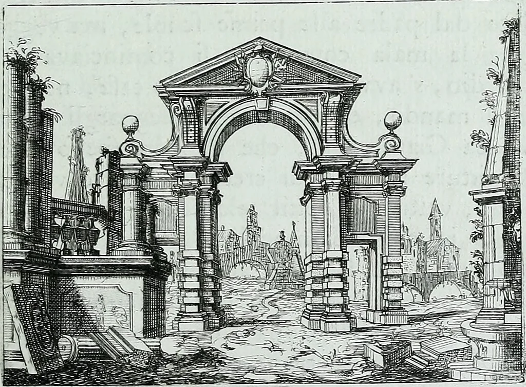 An illustration from Storia dell' Accademia clementina di Bologna, aggregata all'Instituto delle scienze e dell'arti, 1739, leaf 314