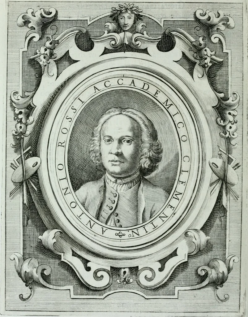An illustration from Storia dell' Accademia clementina di Bologna, aggregata all'Instituto delle scienze e dell'arti, 1739, leaf 317