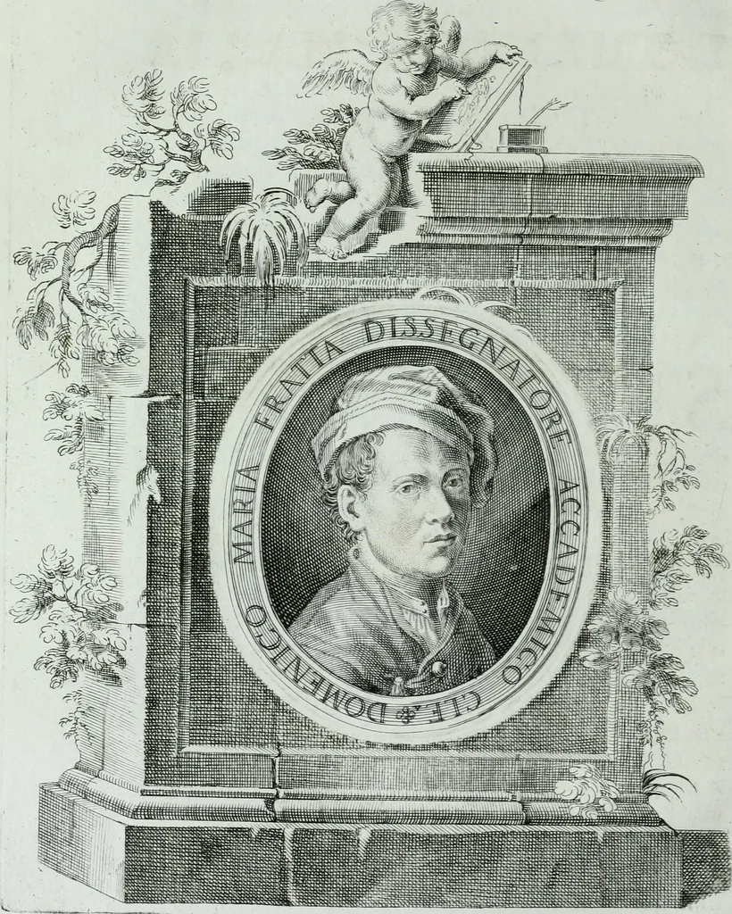 An illustration from Storia dell' Accademia clementina di Bologna, aggregata all'Instituto delle scienze e dell'arti, 1739, leaf 323