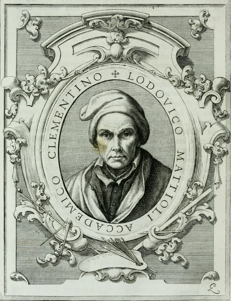 An illustration from Storia dell' Accademia clementina di Bologna, aggregata all'Instituto delle scienze e dell'arti, 1739, leaf 35