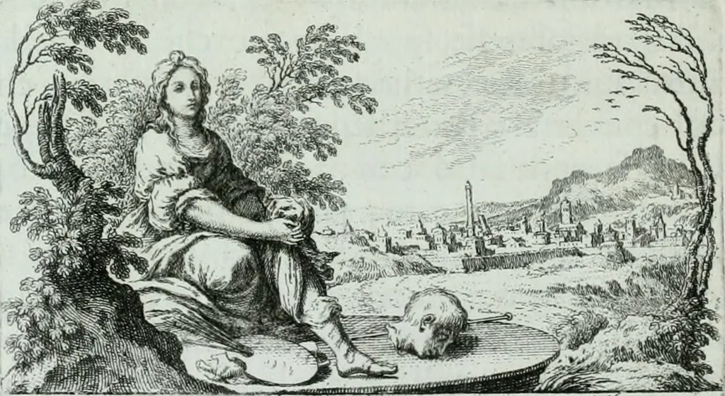 An illustration from Storia dell' Accademia clementina di Bologna, aggregata all'Instituto delle scienze e dell'arti, 1739, leaf 41