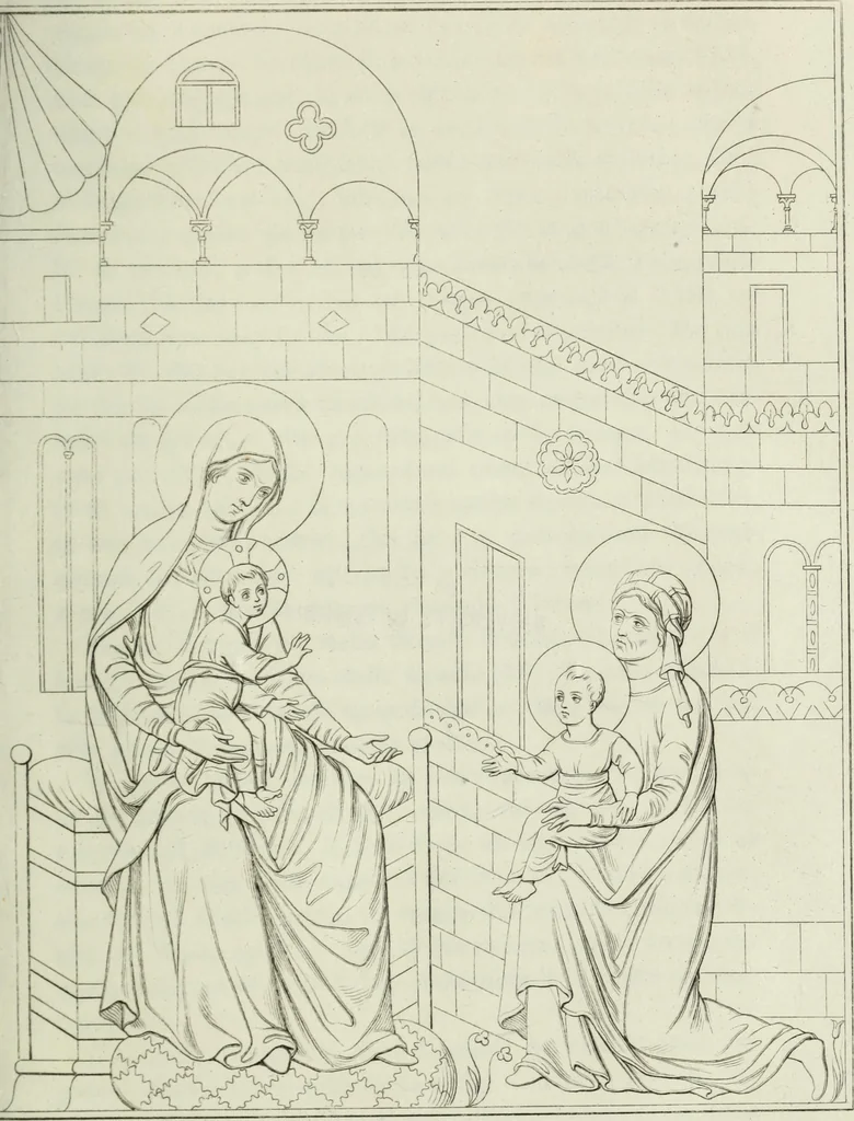 An illustration from Storia della pittura italiana esposta coi monumenti, 1848, leaf 106