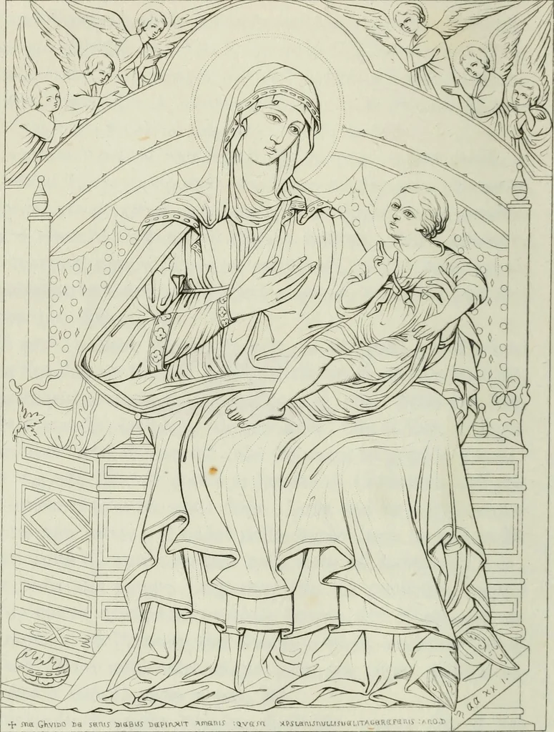 An illustration from Storia della pittura italiana esposta coi monumenti, 1848, leaf 111
