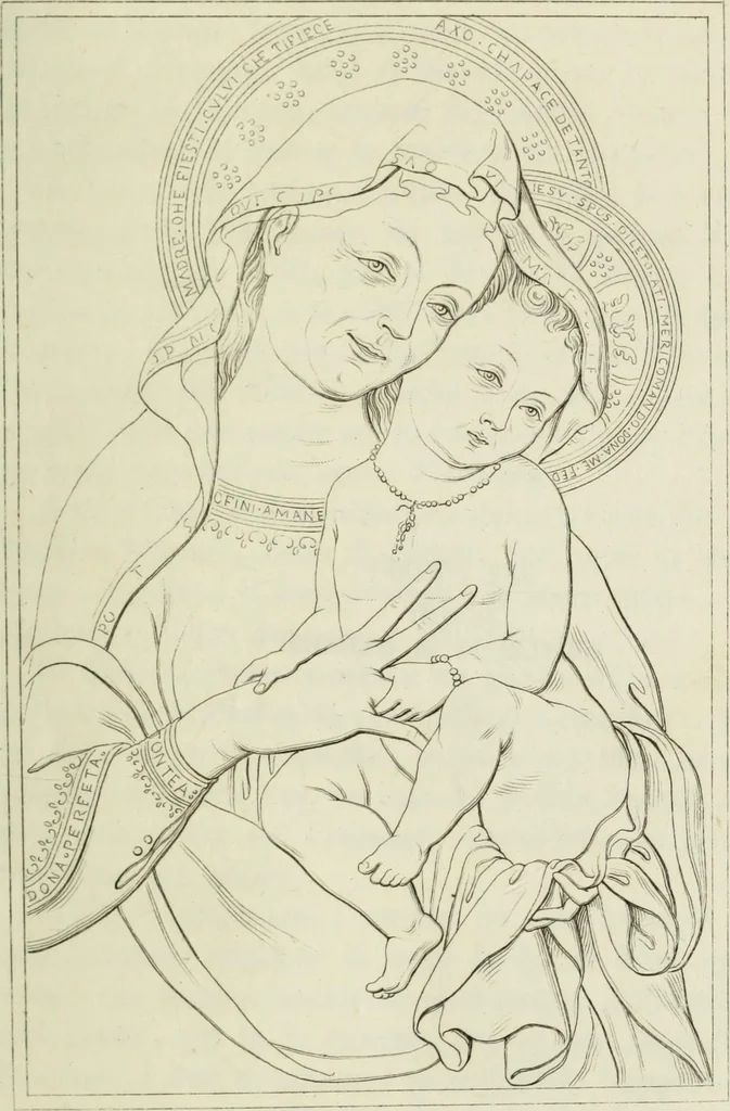 An illustration from Storia della pittura italiana esposta coi monumenti, 1848, leaf 124