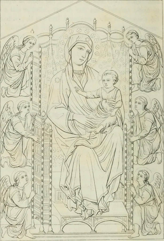 An illustration from Storia della pittura italiana esposta coi monumenti, 1848, leaf 157