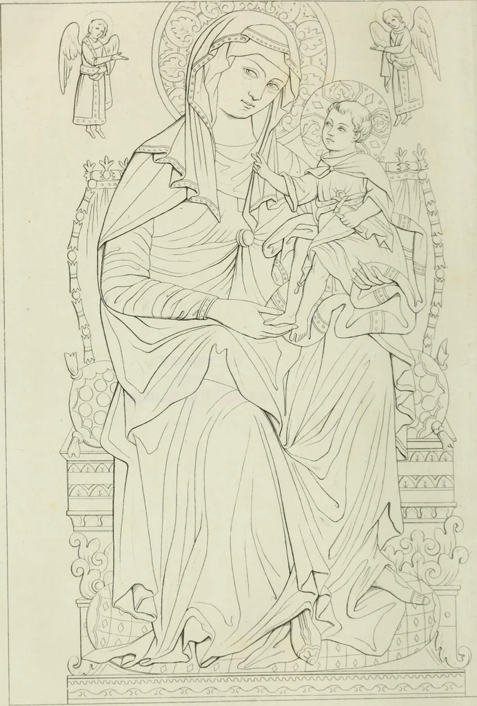An illustration from Storia della pittura italiana esposta coi monumenti, 1848, leaf 169